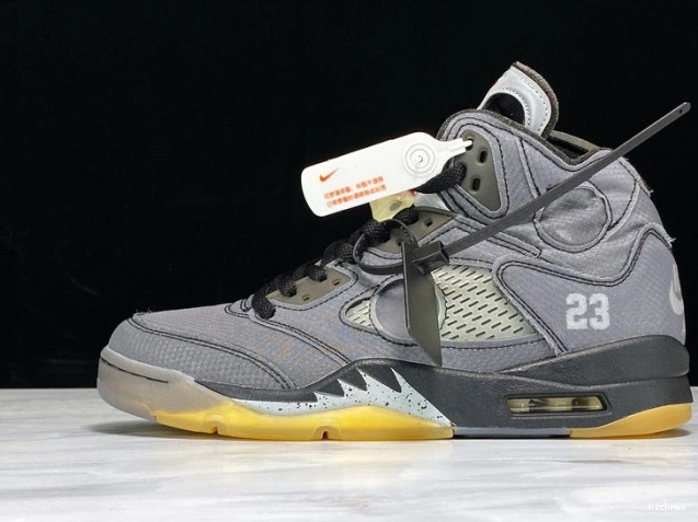 Rep Black CT8480-001 5 Jordan Air x Off-White 0718